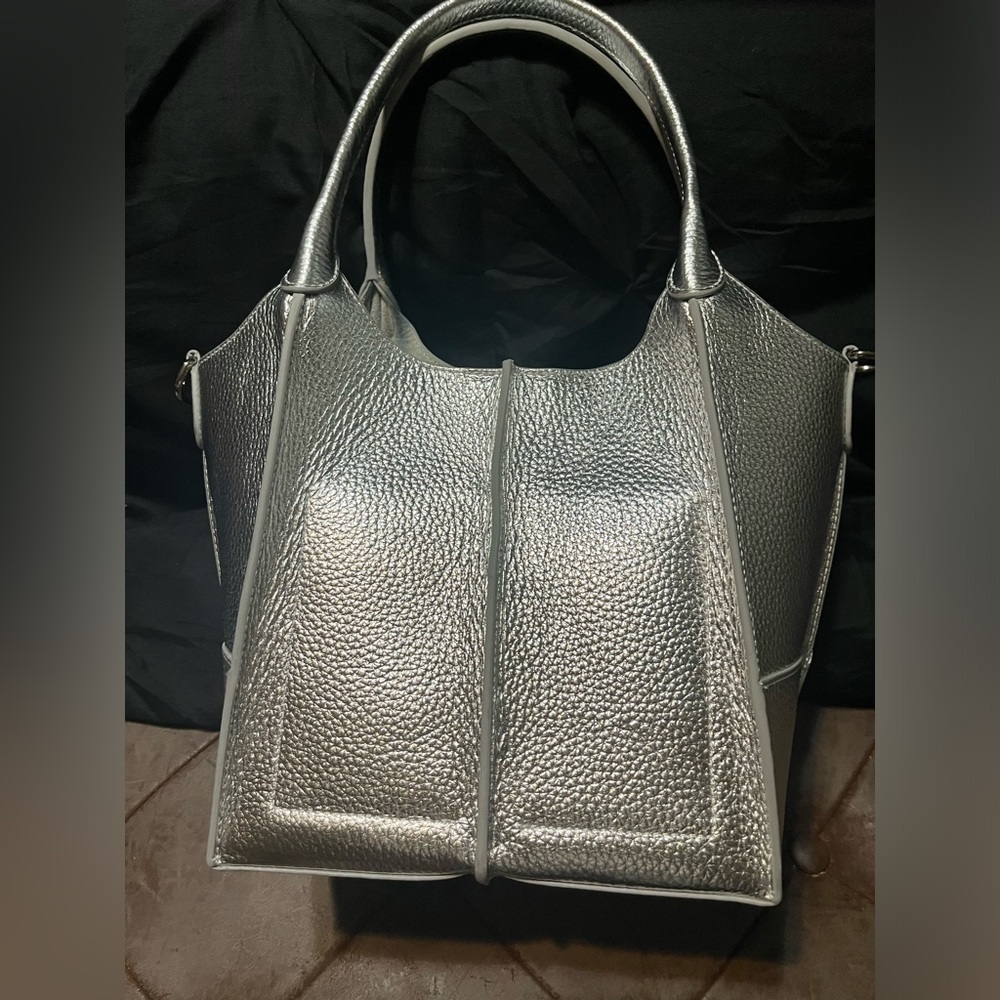 Sassy jones Silver Ava bag